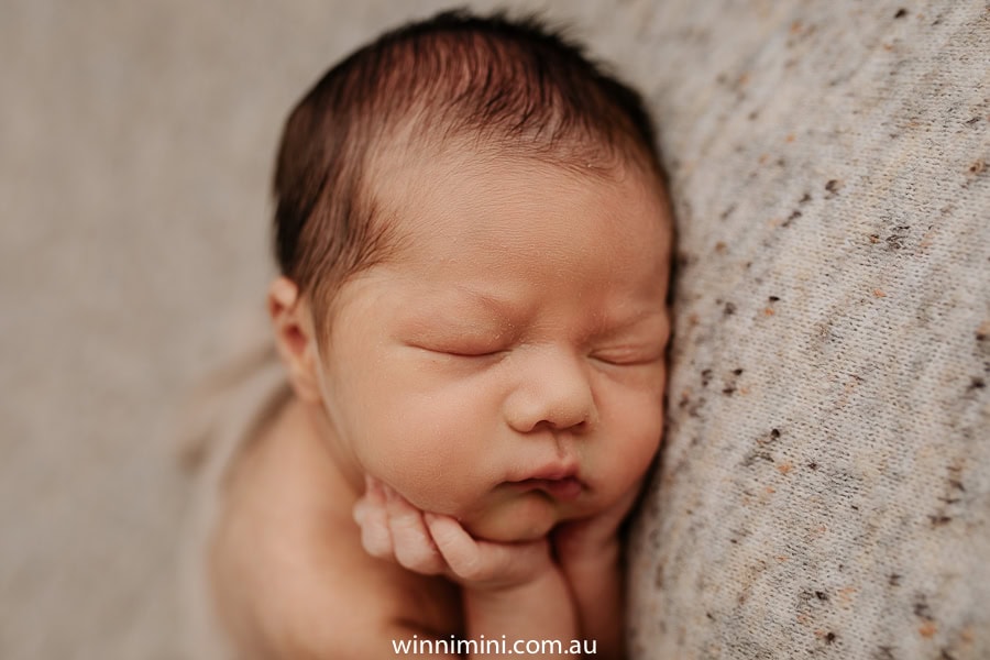 newborn baby family photographer gold coast brisbane babies