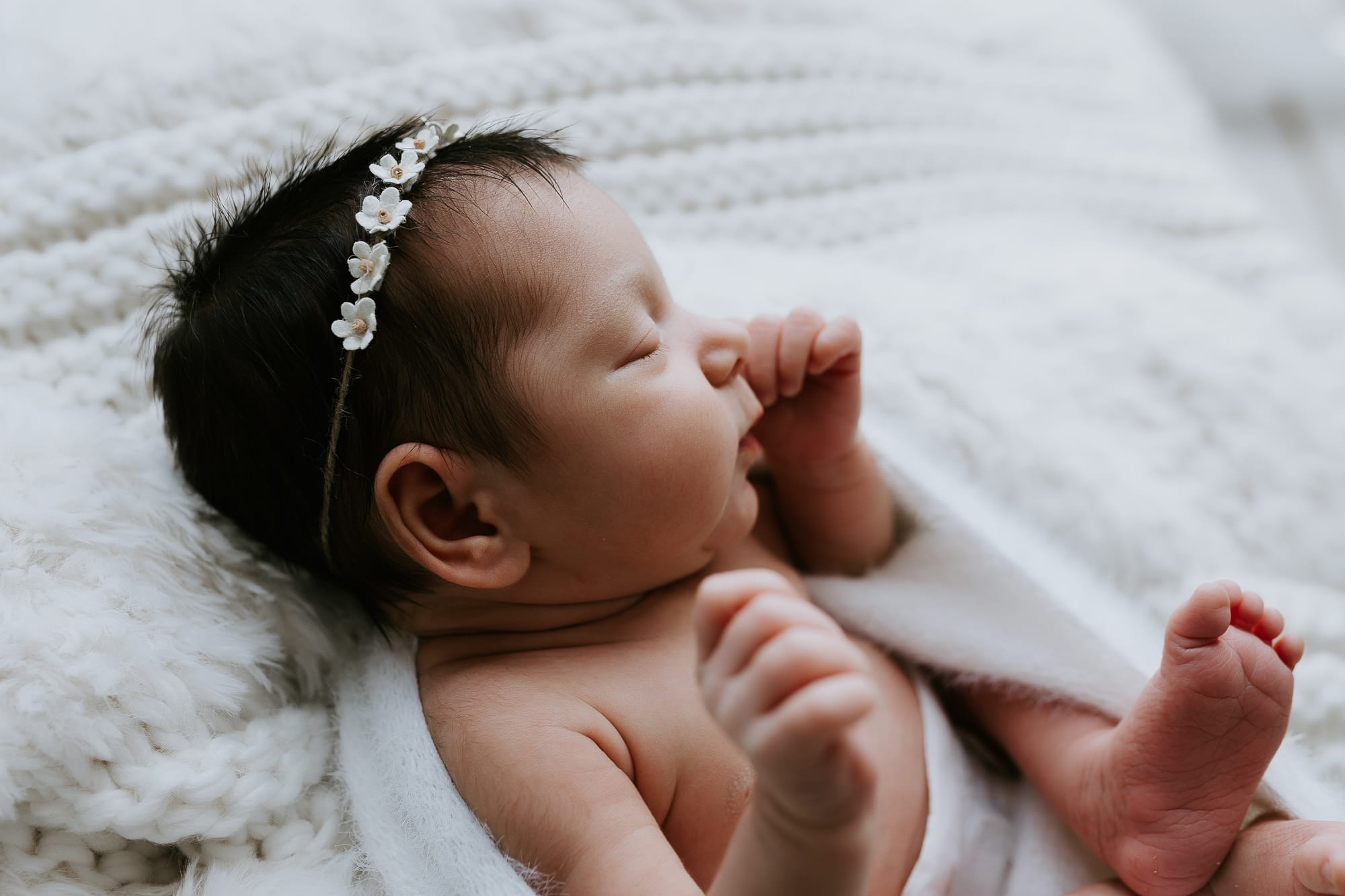 Studio Newborn portraits with our new Moses basket prop — Saratoga Springs  Baby Photographer, Nicole Starr Photography