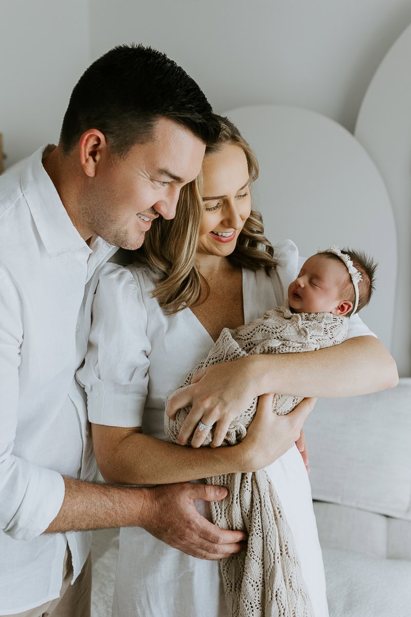 Newborn baby family pregnancy maternity photographer gold coast