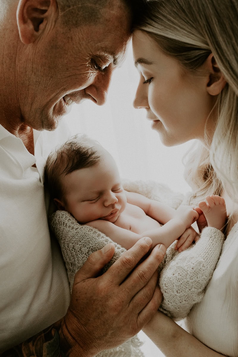 Newborn baby pregnancy family photographer gold coast baby shower