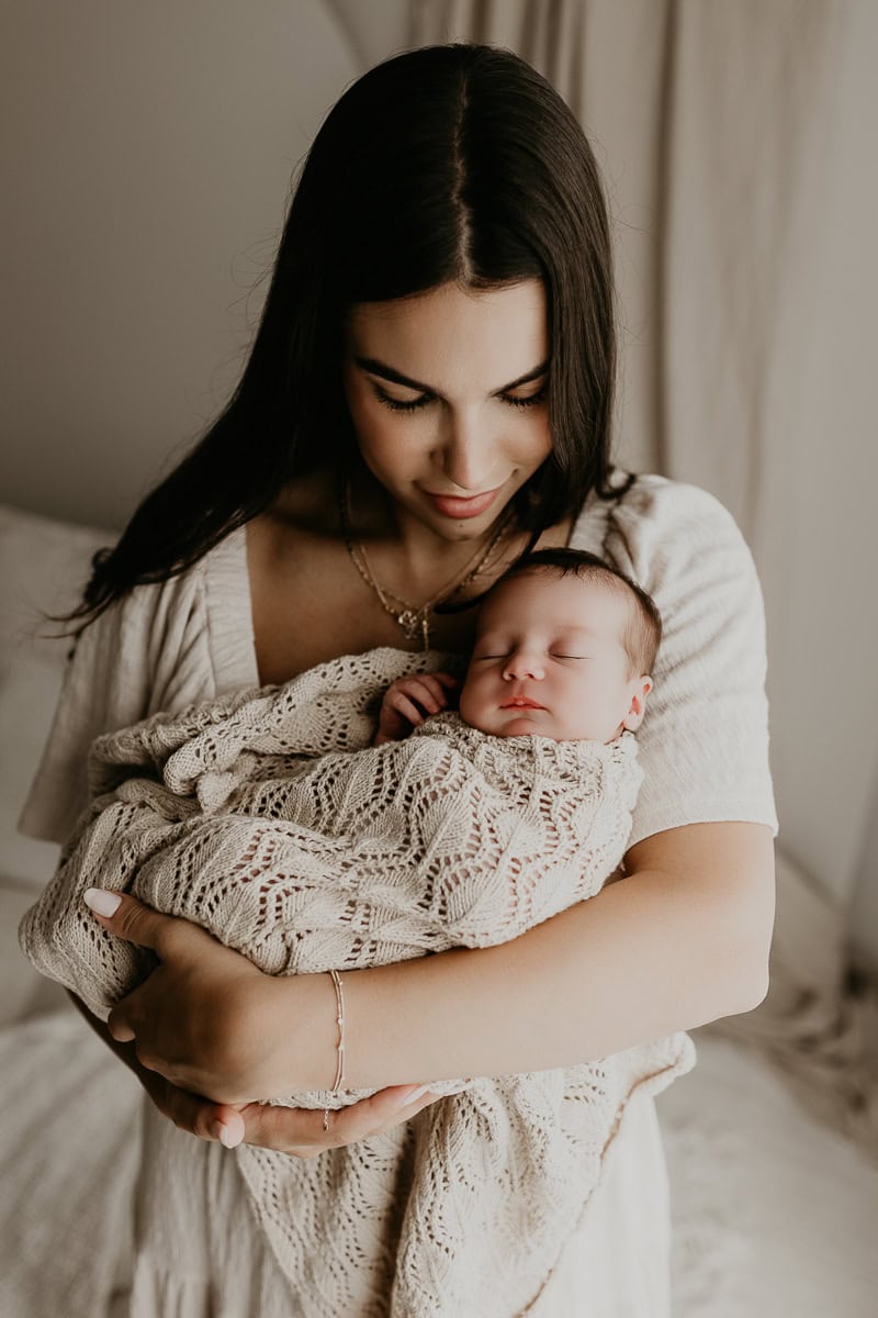 Newborn baby pregnancy family photographer gold coast baby shower